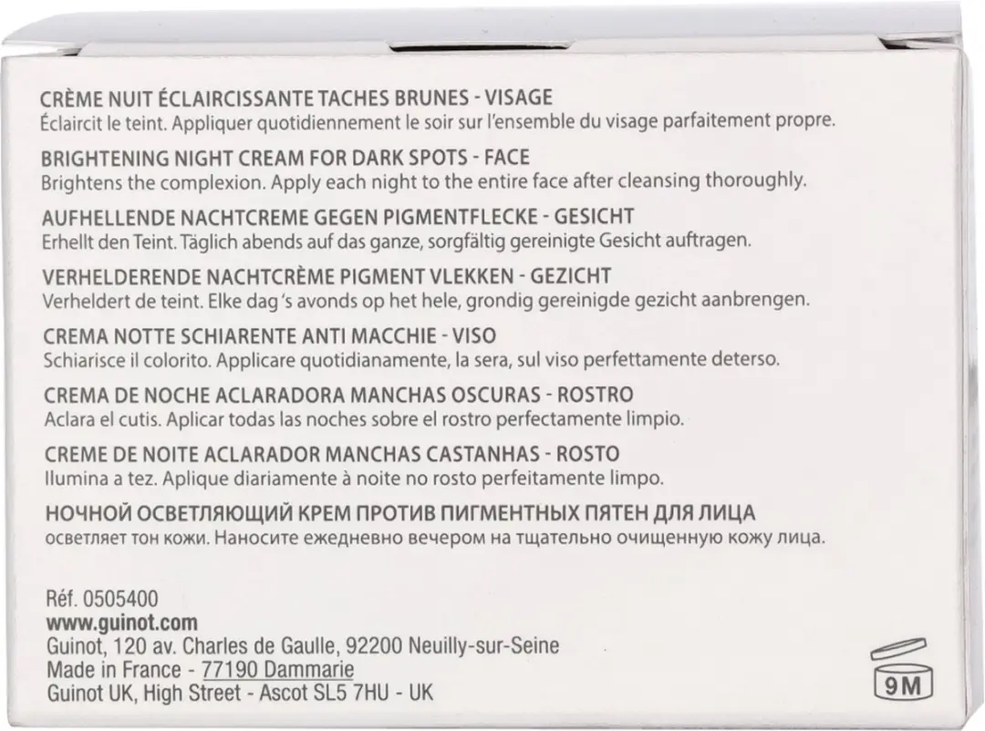 Guinot Newhite Nachtcrème 50ml