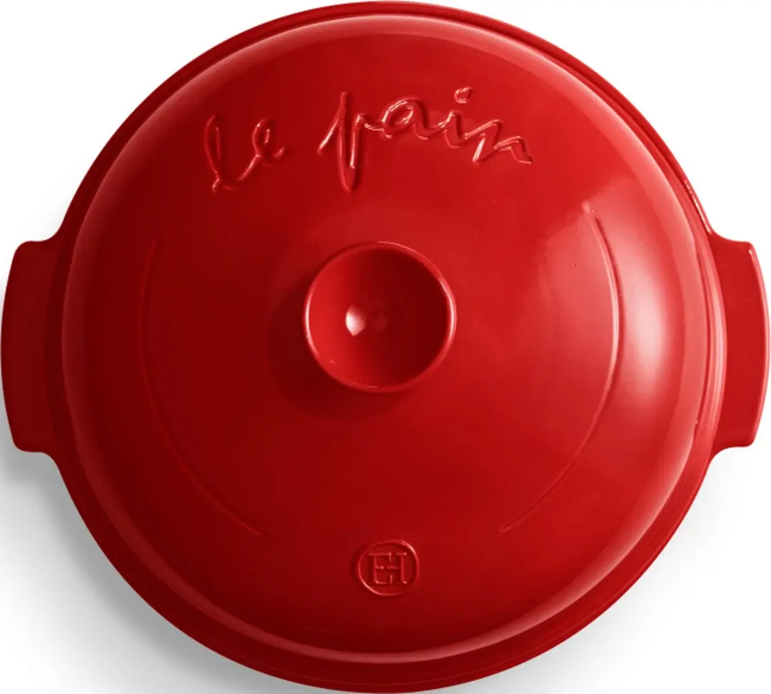 Emile Henry Grand Cru Broodbakbol 28cm - Rood