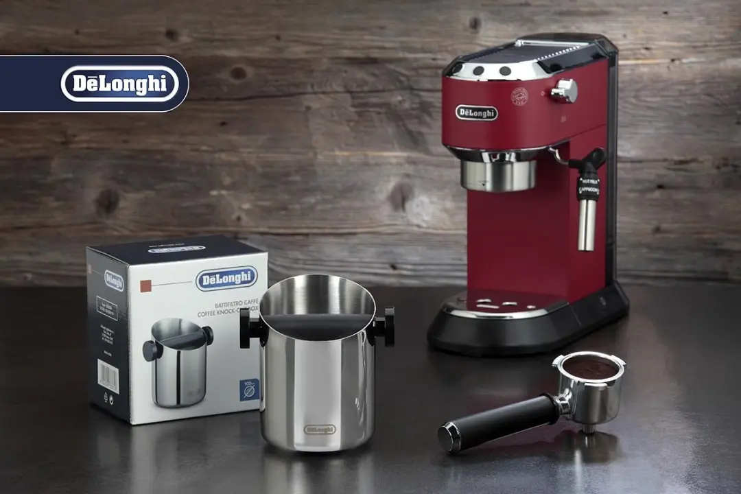 De'Longhi DLCD059 Koffiefilterklopper - 600ml - Kleurenmix