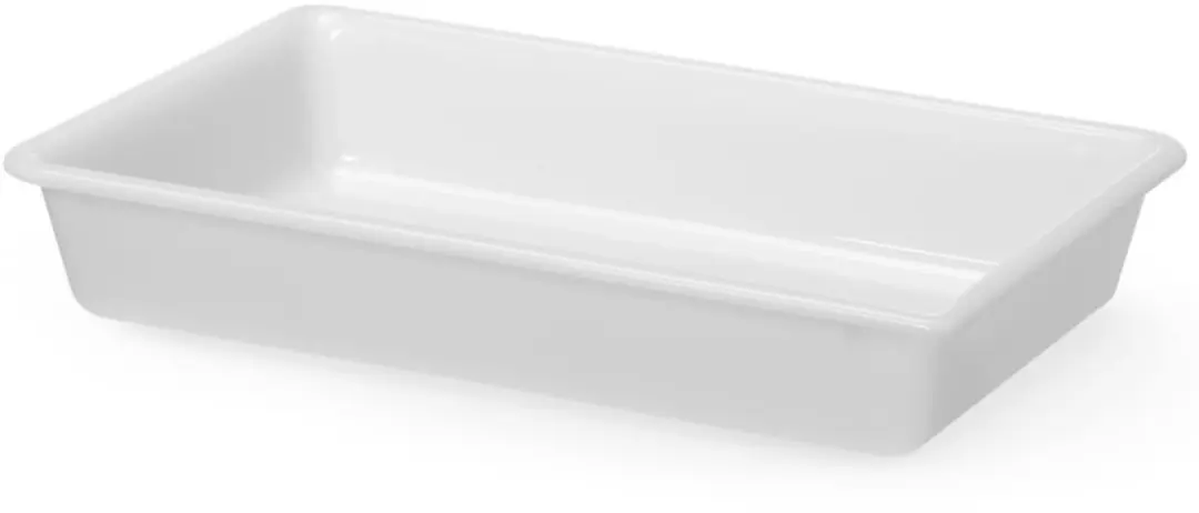 Hendi Bereidingsbak 6L - 43x28,5x7,5cm Wit