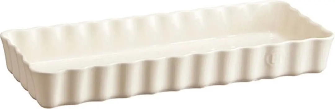 Emile Henry Taartvorm Argile 36x15cm
