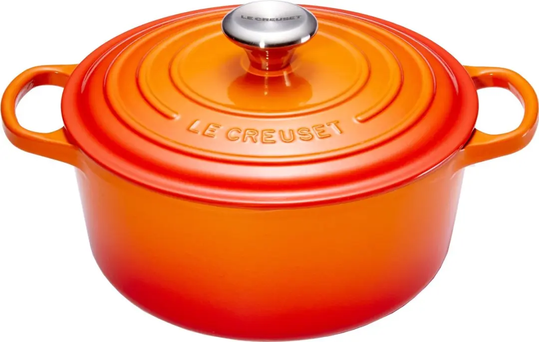 Le Creuset Braadpan Signature Oranjerood Ø22cm