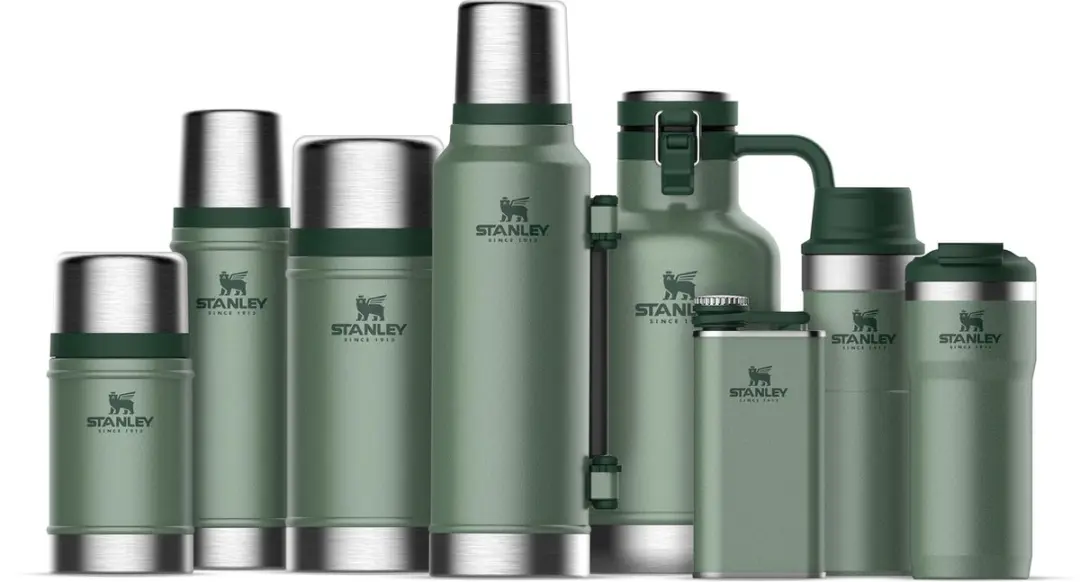 Stanley Classic Legendary Thermosfles 0.47L - Hammertone Green