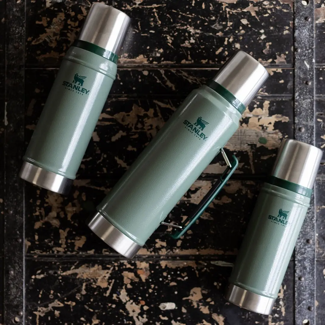 Stanley Classic Legendary Thermosfles 0.47L - Hammertone Green - afbeelding 6 van 6