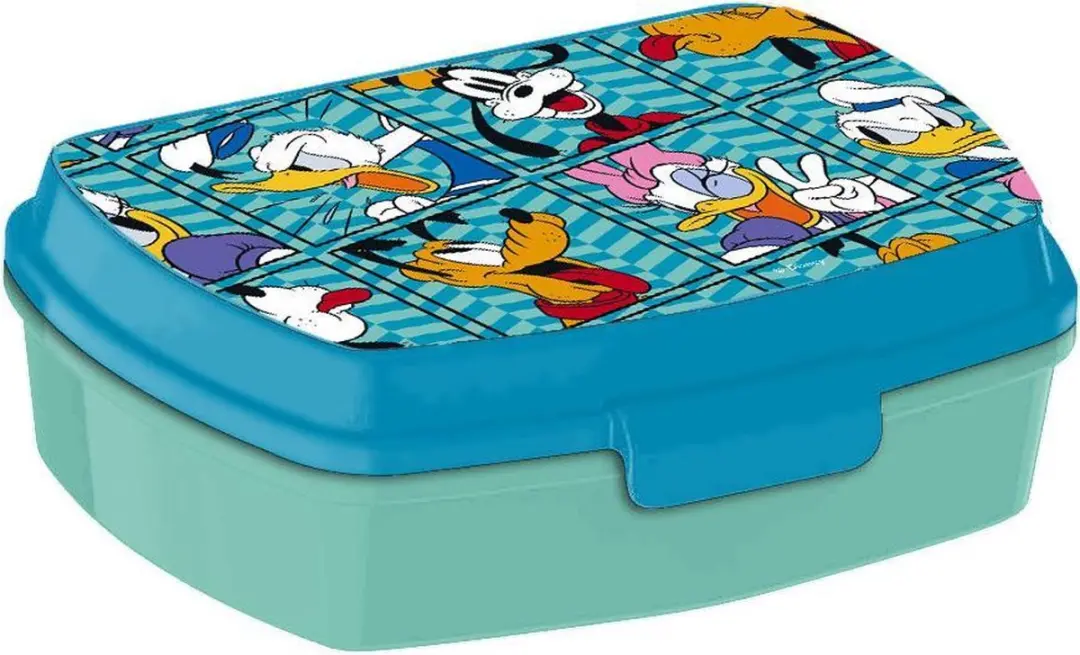 Disney Mickey And Friends Lunchset Aluminium - 2-delig Groen