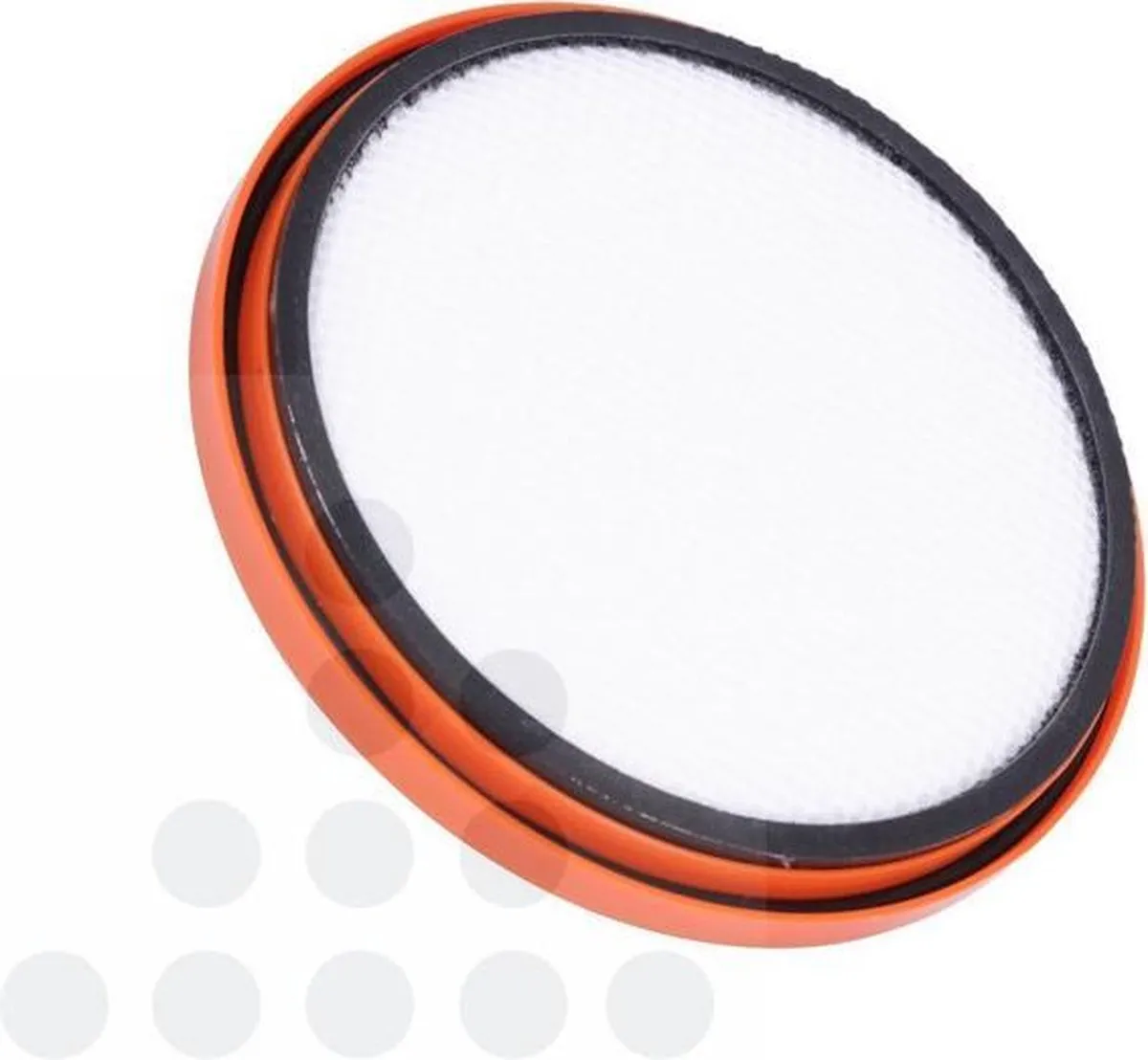 AEG AEF139 Vervangingsfilters T8 - 2 Stuks - Zwart/Wit/Oranje