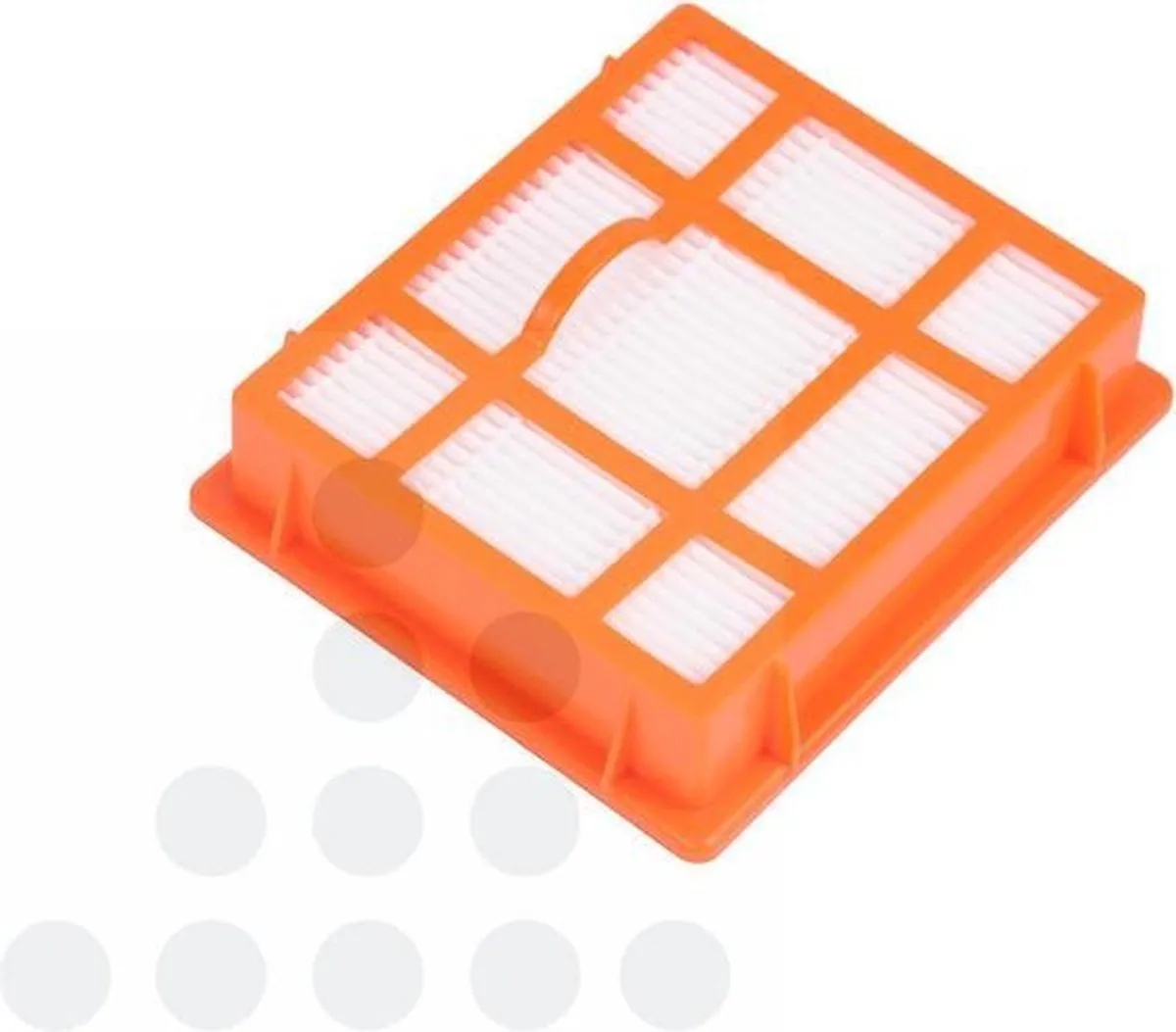 AEG AEF139 Vervangingsfilters T8 - 2 Stuks - Zwart/Wit/Oranje