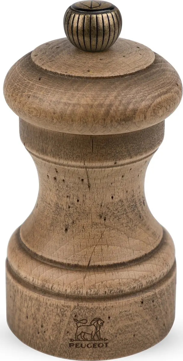 Peugeot Bistro Antique Pepermolen 10cm - Beukenhout