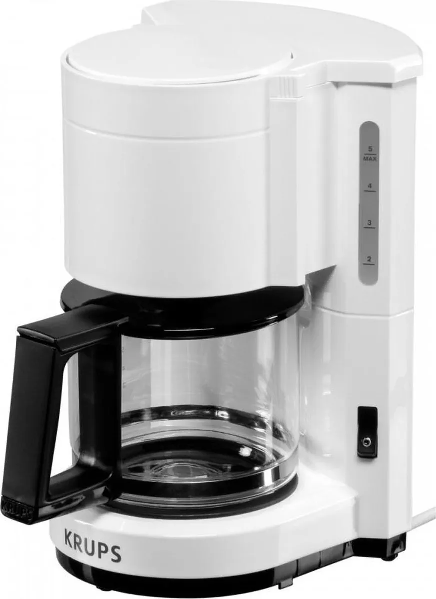 Krups F1830110 AromaCafe 5 Koffiezetapparaat - 7 Kopjes - 0,60L - Wit - afbeelding 6 van 6