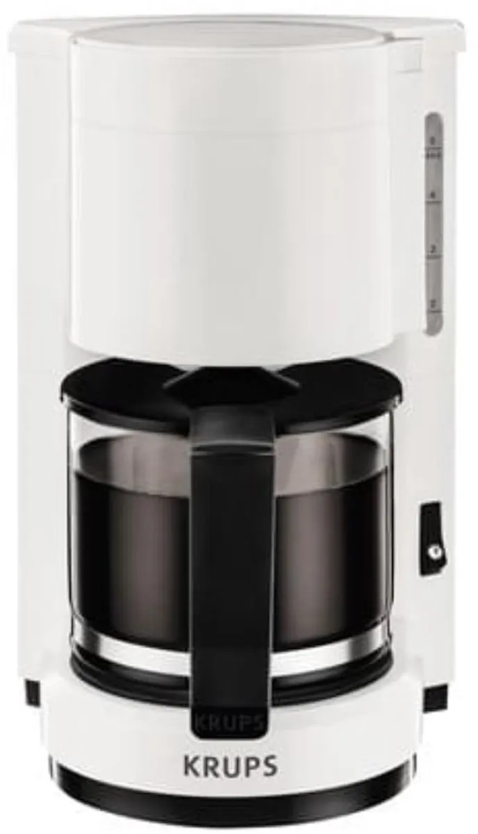 Krups F1830110 AromaCafe 5 Koffiezetapparaat - 7 Kopjes - 0,60L - Wit