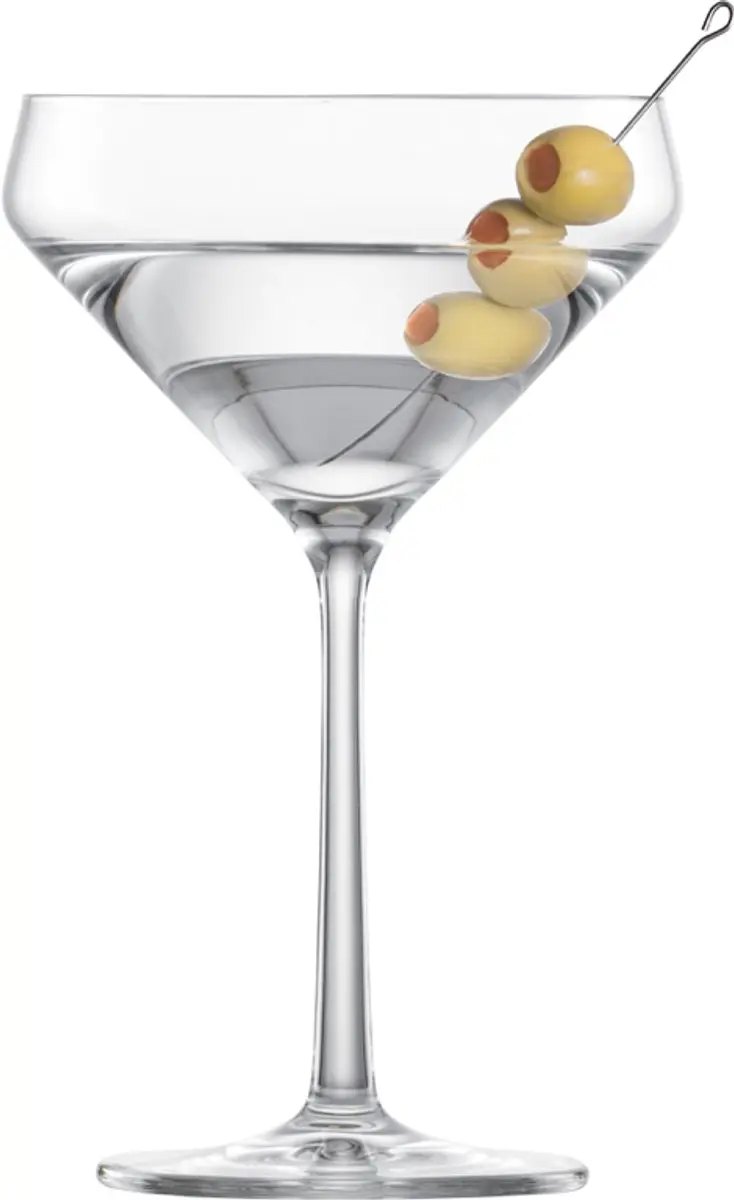 Zwiesel Glas Pure Martiniglas 124655 - 0.34L - 2 Stuks