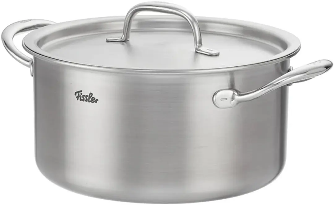 Fissler M5 Pro-ply Kookpan 24cm - 5-ply - Zilver