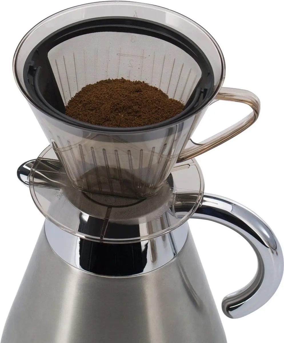 Westmark Four Koffieset 2-delig - Permanent Filter M4 - RVS/Zwart