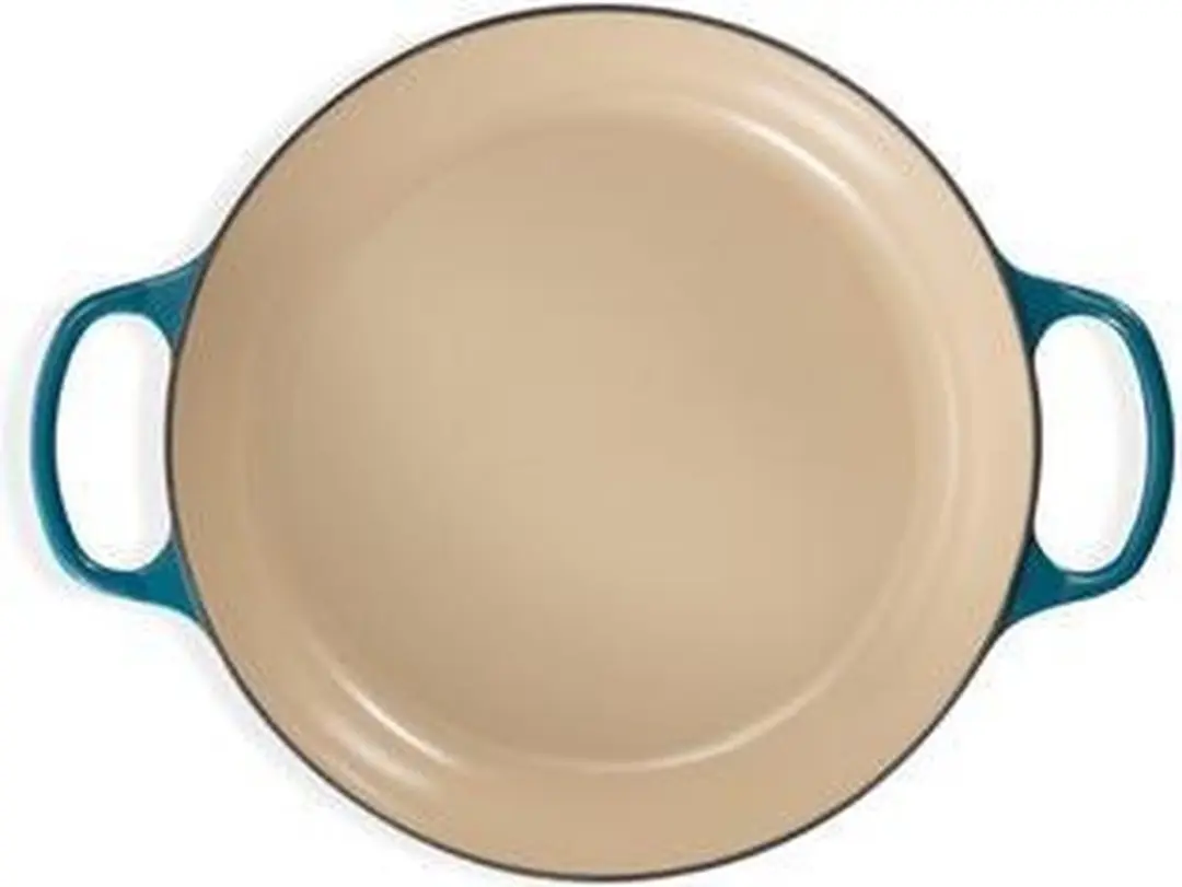 Le Creuset Signature Braadpan 26cm - Deep Teal - afbeelding 2 van 2
