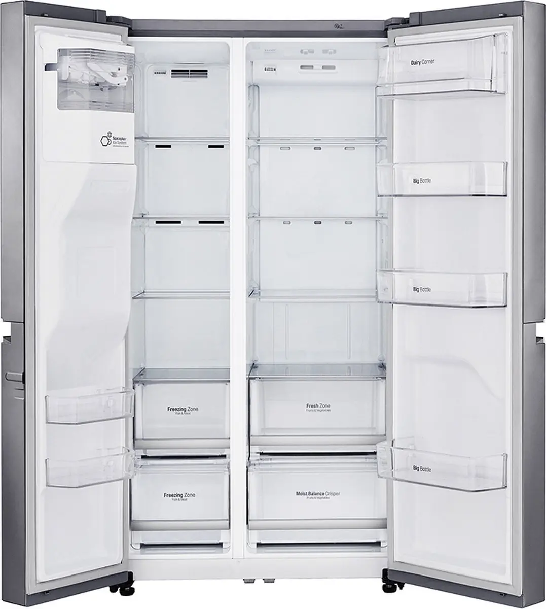 LG GSL760PZUZ Amerikaanse Koelkast - 668L RVS - afbeelding 6 van 6