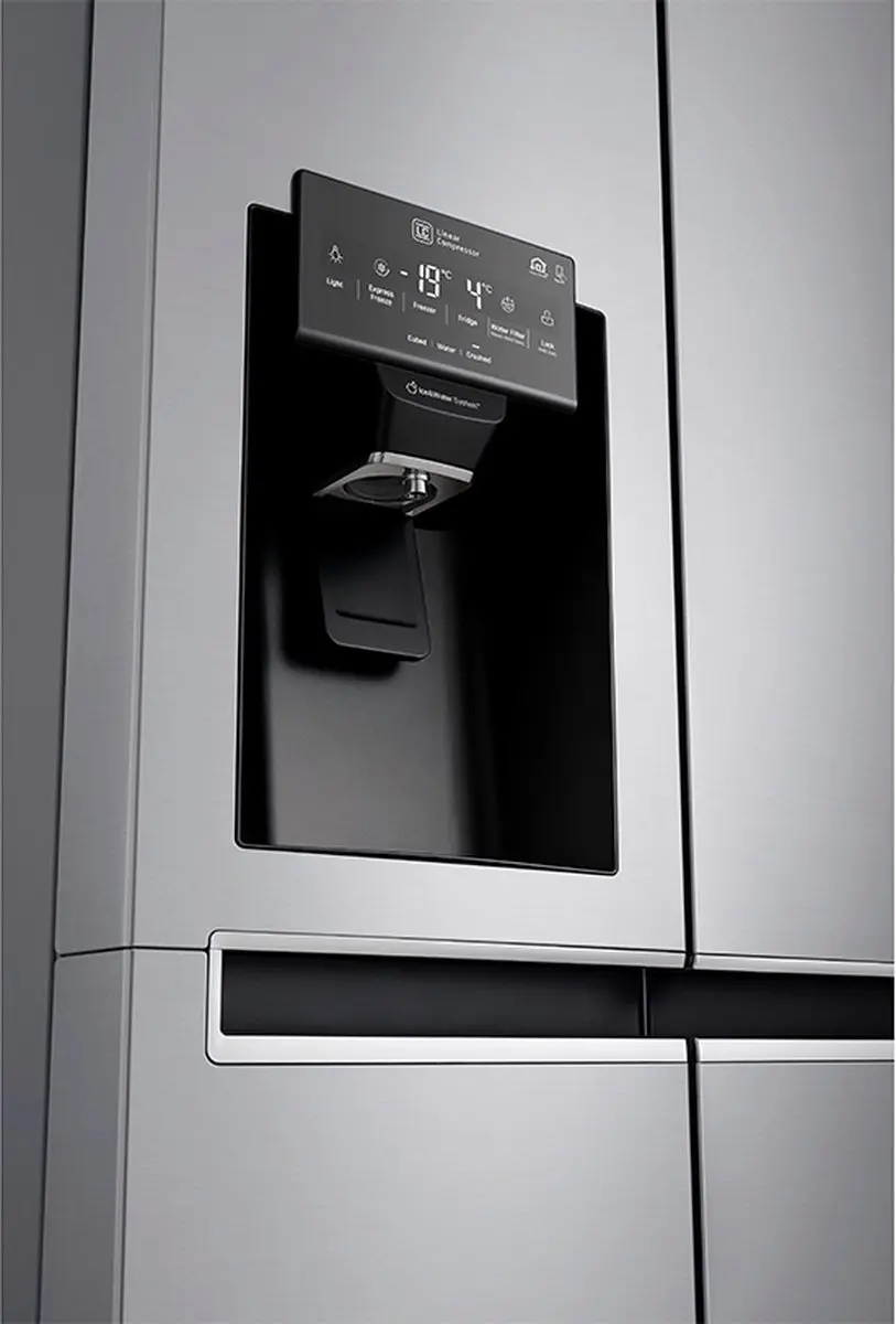 LG GSL760PZUZ Amerikaanse Koelkast - 668L RVS