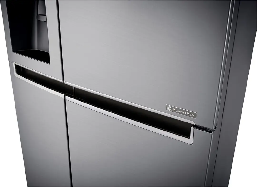 LG GSL760PZUZ Amerikaanse Koelkast - 668L RVS