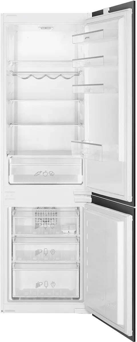 Smeg C3170NE Koel-vriescombinatie