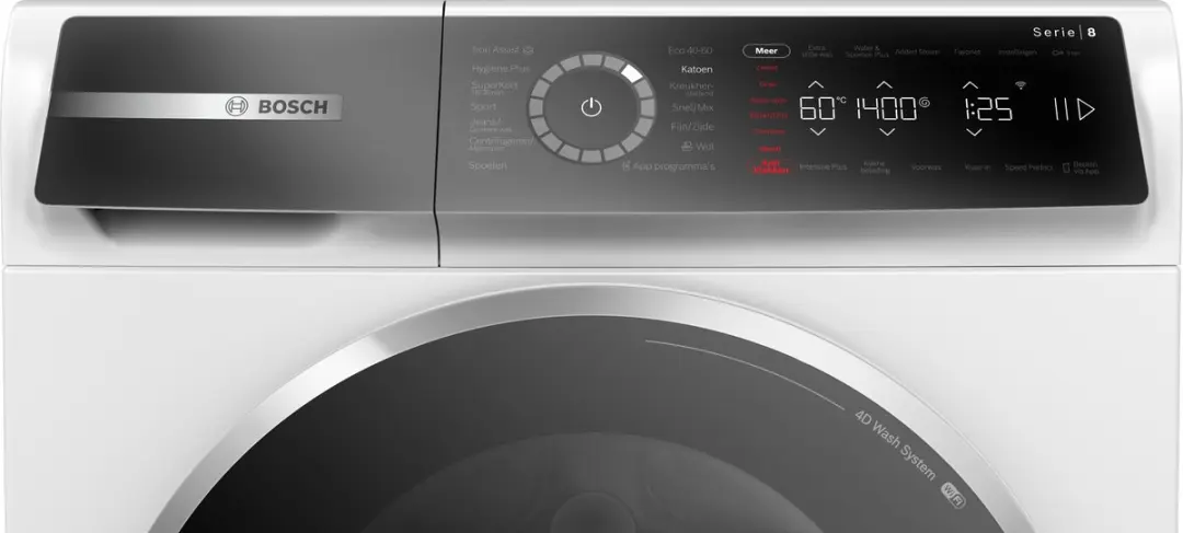 Bosch WGB2540LNL Wasmachine - 10 kg - 15 Programma's - Wit