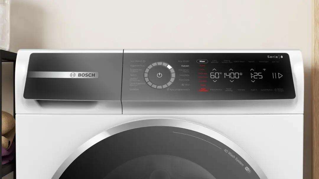 Bosch WGB2540LNL Wasmachine - 10 kg - 15 Programma's - Wit - afbeelding 6 van 6