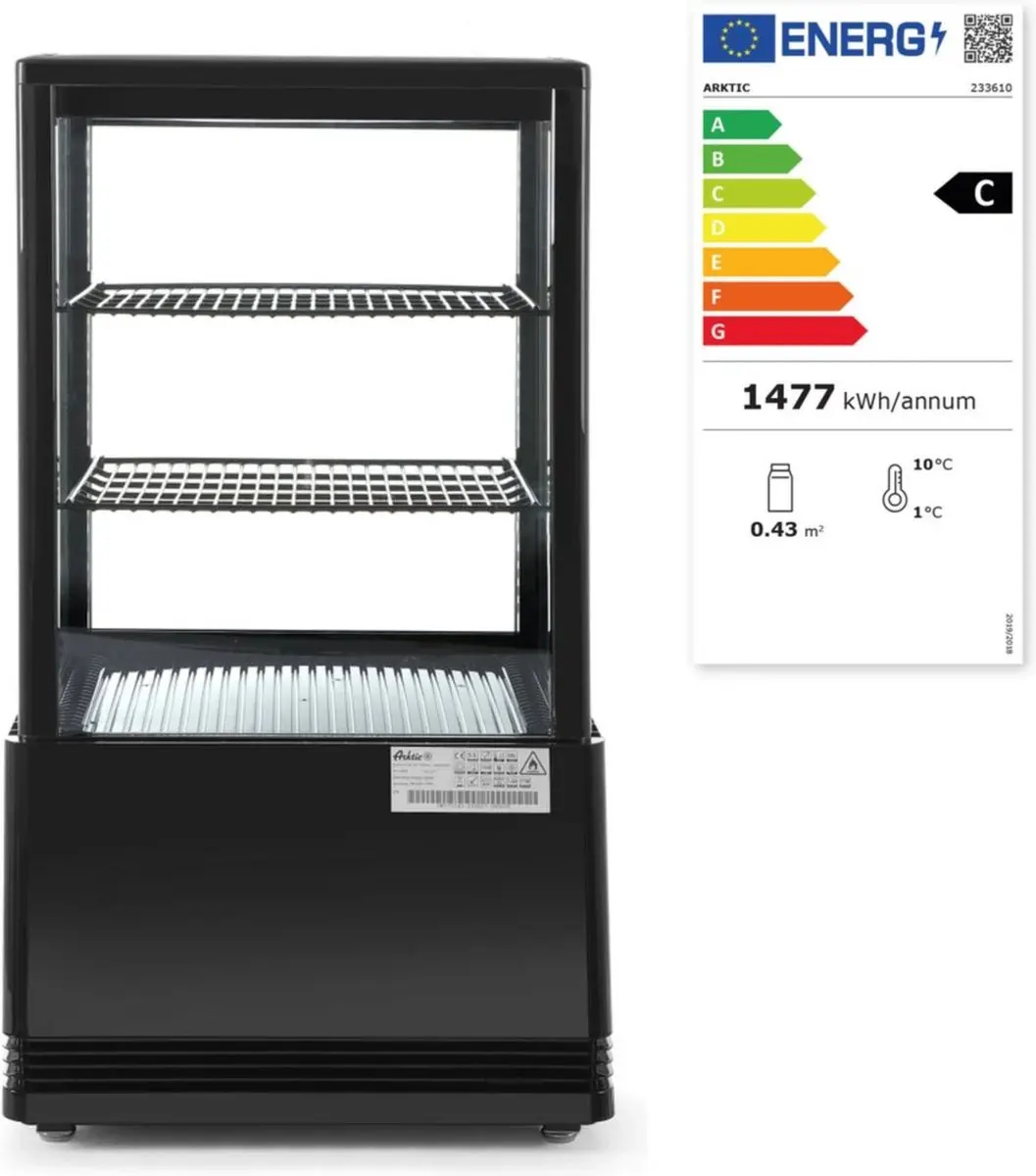 HENDI Arktic Koelvitrine 233627