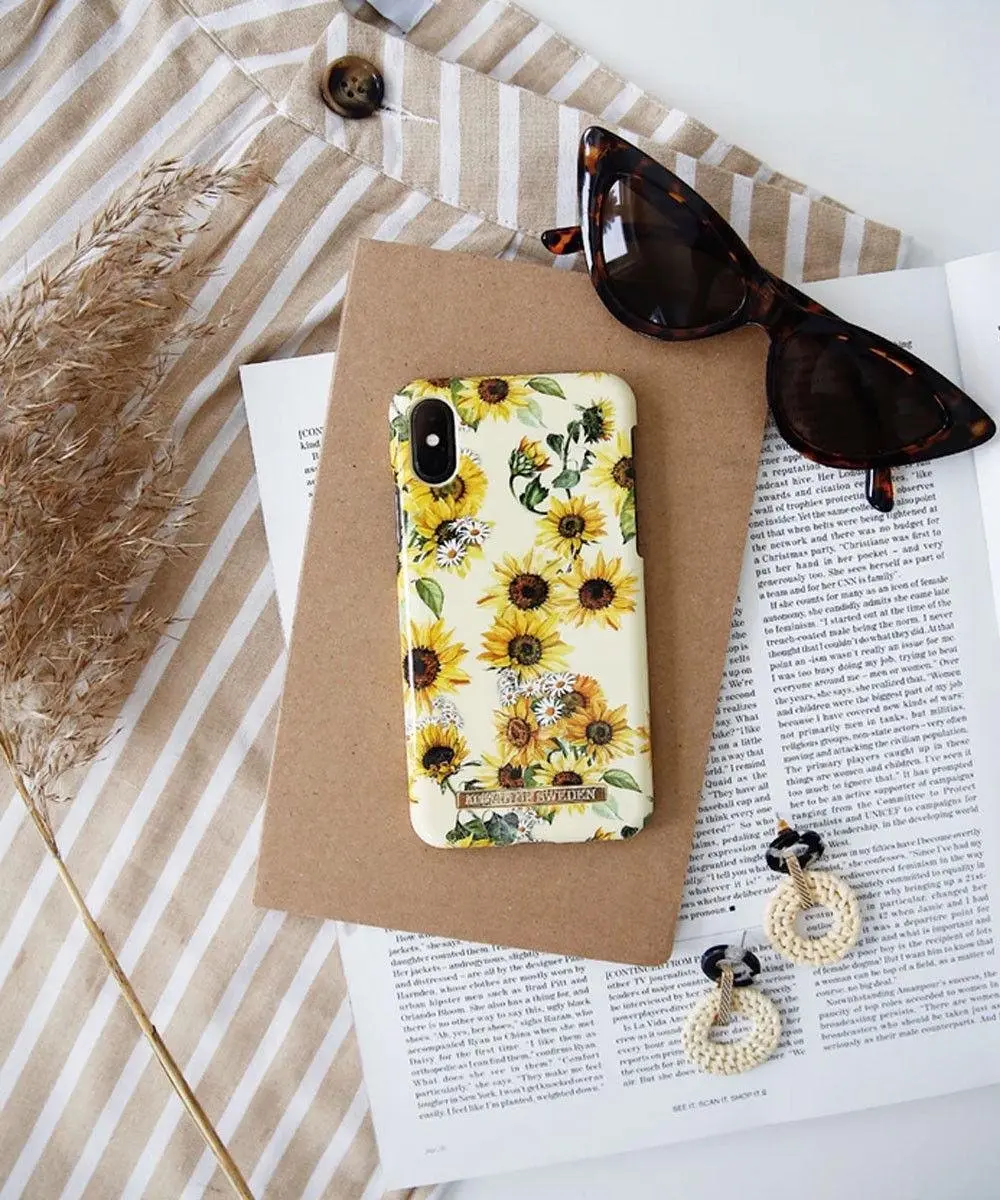 iDeal of Sweden Samsung Galaxy S10 Hoesje Sunflower Lemonade - Geel