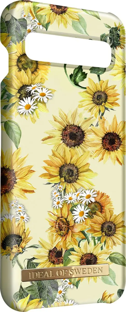 iDeal of Sweden Samsung Galaxy S10 Hoesje Sunflower Lemonade