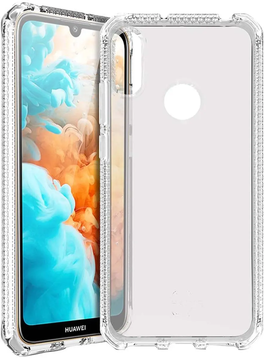 Itskins Spectrum Clear Hoesje Huawei Y6 2019 - Transparant
