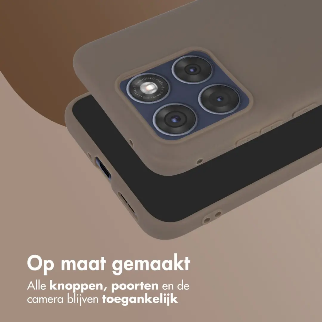 Imoshion Hoesje Motorola Edge 70 Fusion - Bruin