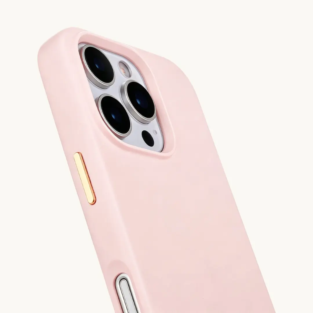 Selencia Hoesje iPhone 16 Pro Rivièra MagSafe - Sorbet Pink