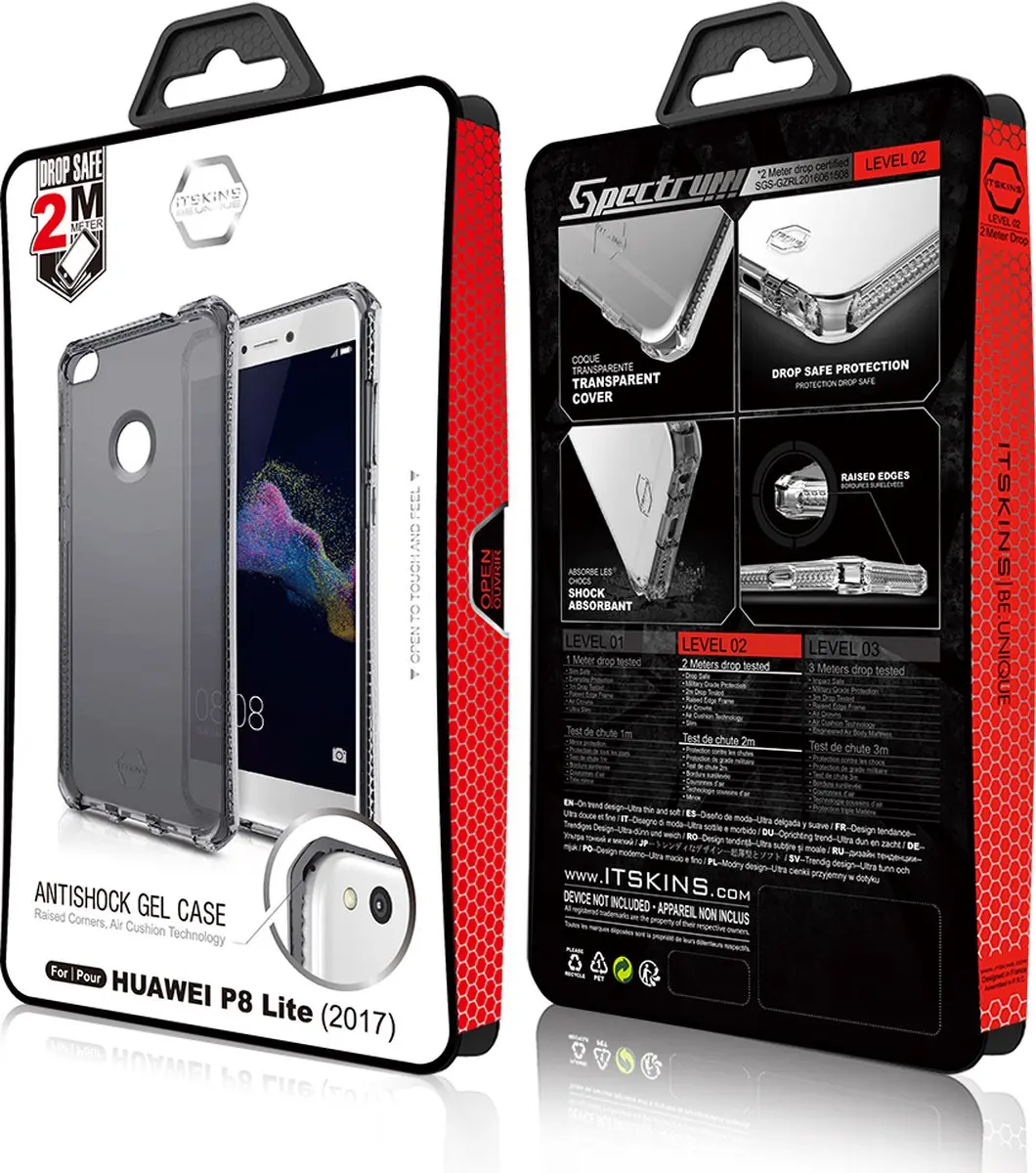 Itskins Spectrum Series Hoesje Huawei P8 Lite 2017