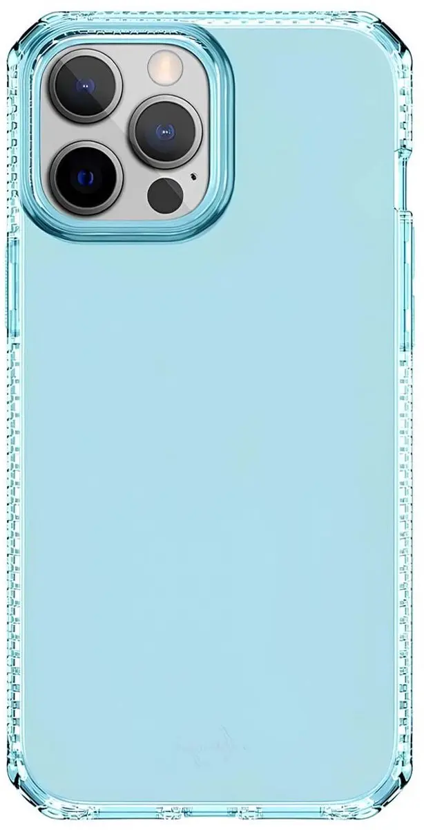 Itskins Spectrum Clear Series Hoesje iPhone 13 Pro - Lichtblauw