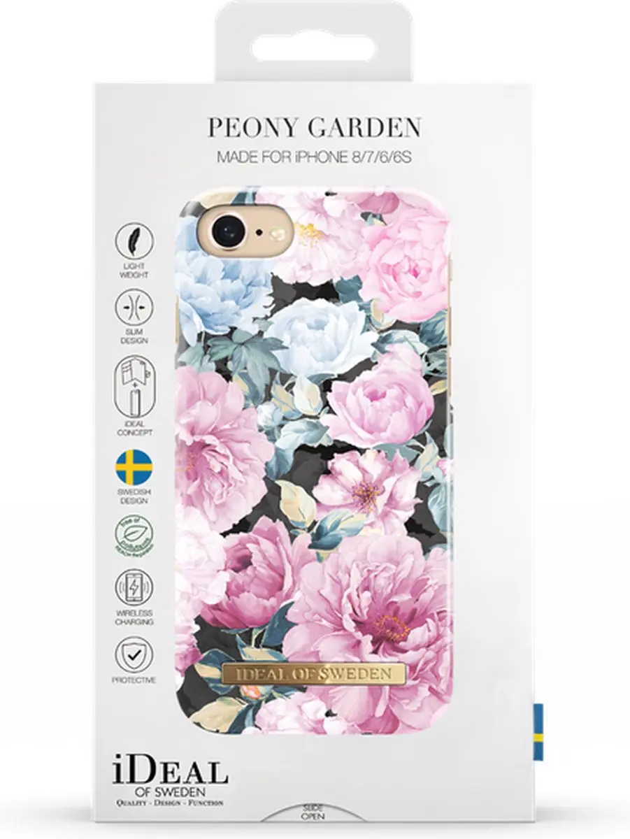 iDeal of Sweden iPhone 8/7/6 Back Case Peony Garden - Roze