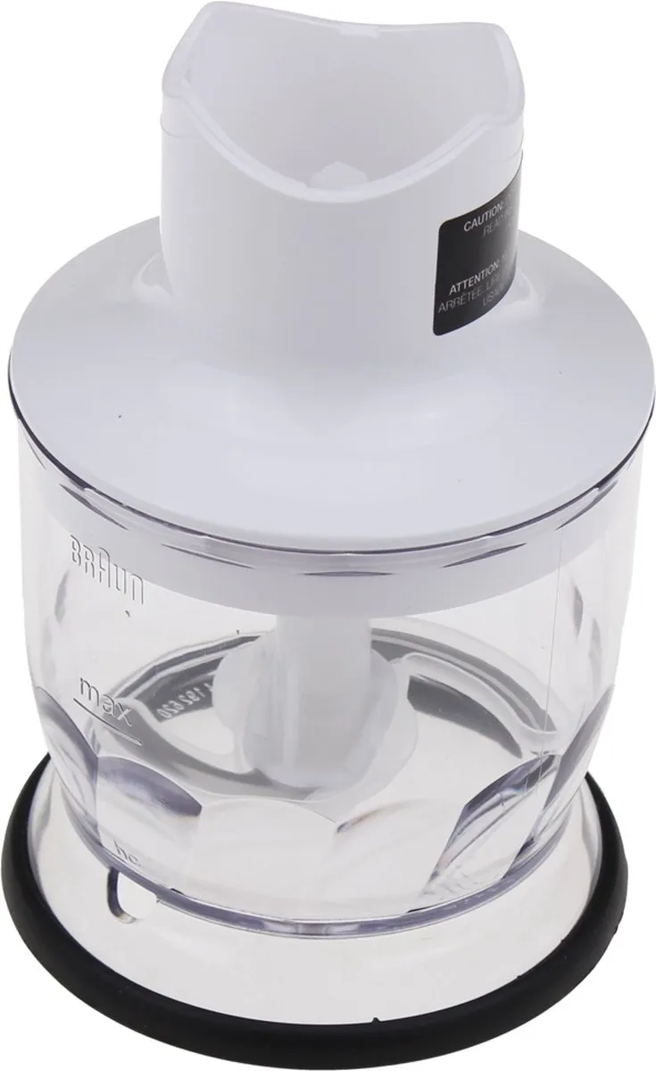 Braun MQ 20 WH Hakmolen - 0.35L - Zwart