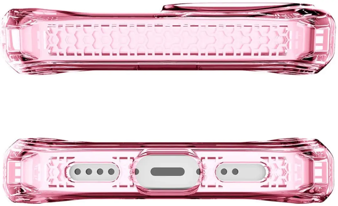Itskins Spectrum Clear Series Hoesje iPhone 13 Pro - Roze
