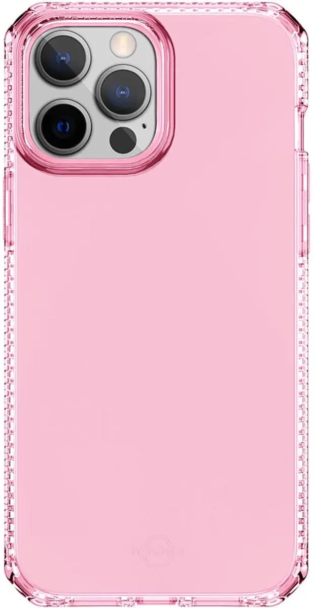 Itskins Spectrum Clear Series Hoesje iPhone 13 Pro - Roze