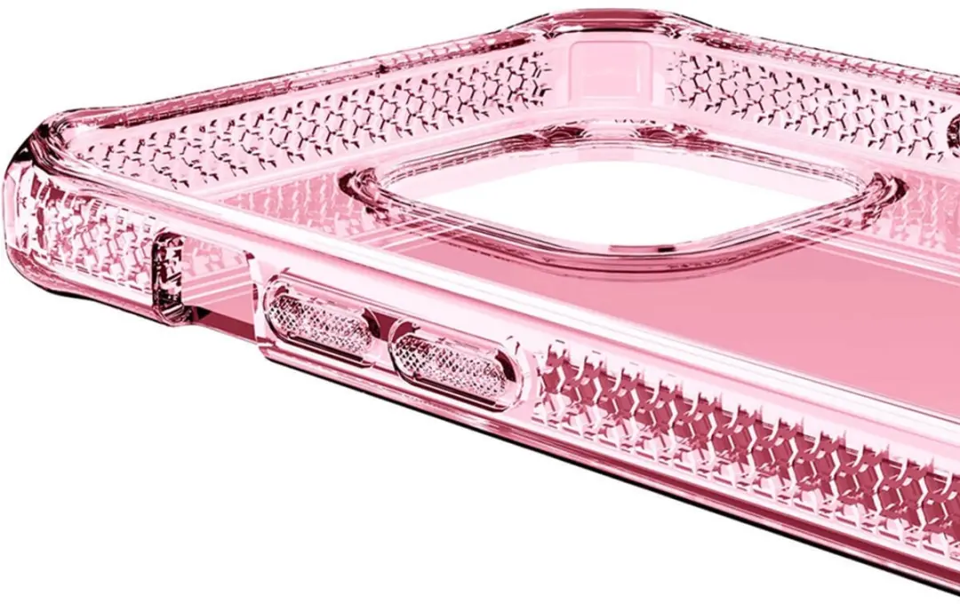 Itskins Spectrum Clear Series Hoesje iPhone 13 Pro - Roze