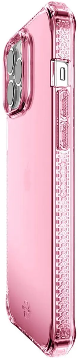 Itskins Spectrum Clear Series Hoesje iPhone 13 Pro - Roze