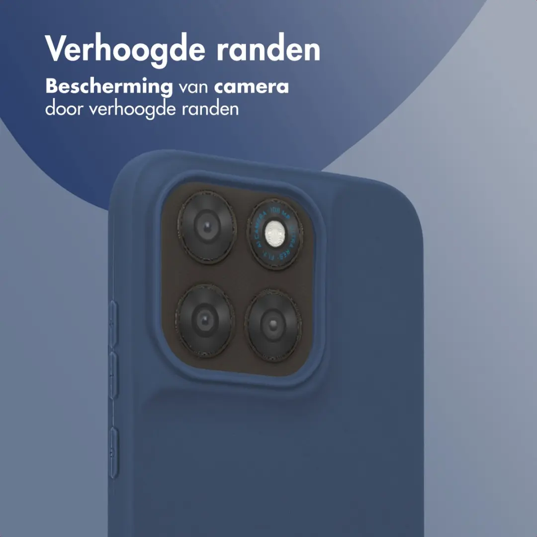 Imoshion Hoesje Motorola Moto G77 - Donkerblauw