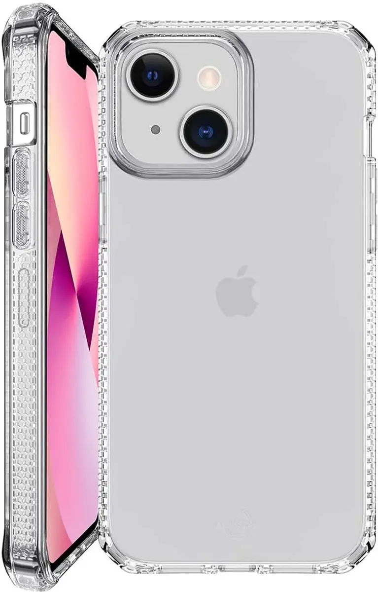 Itskins Nano Gel Hoesje iPhone 13 Mini - Transparant - ITMIFNANOIP1354T