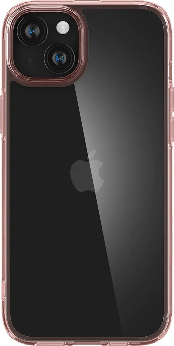 Spigen Ultra Hybrid ACS06795 Hoesje - iPhone 15 - Roze
