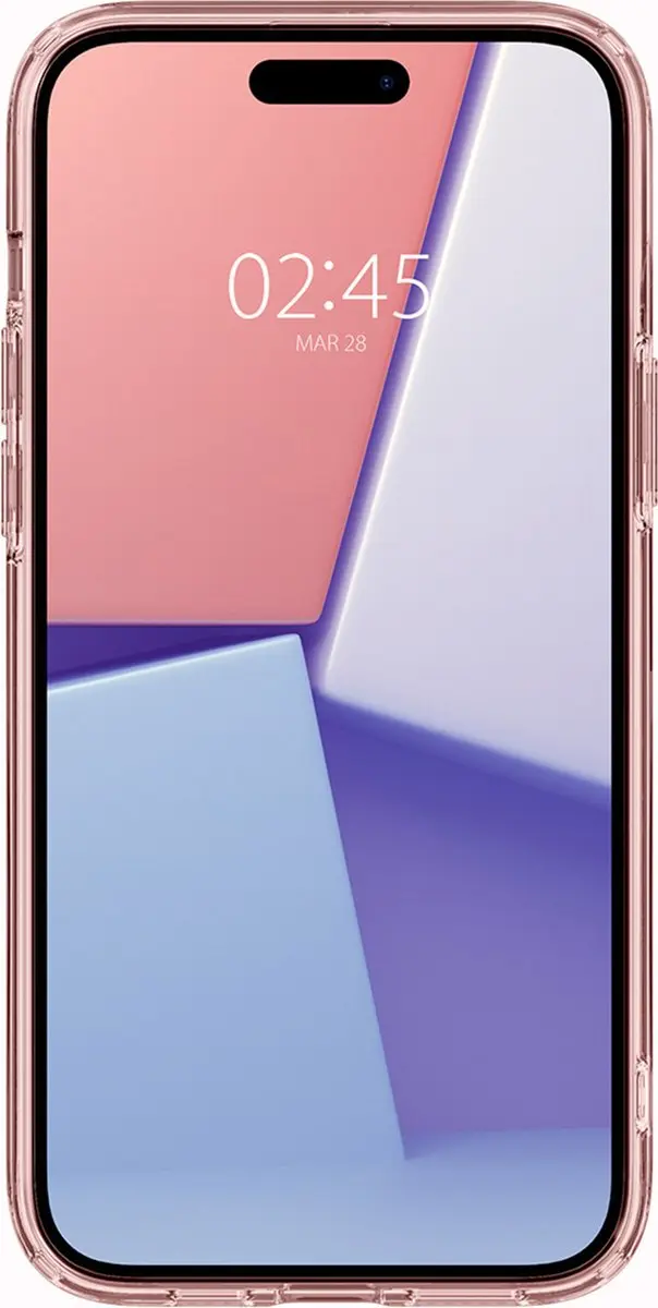 Spigen Ultra Hybrid ACS06795 Hoesje - iPhone 15 - Roze