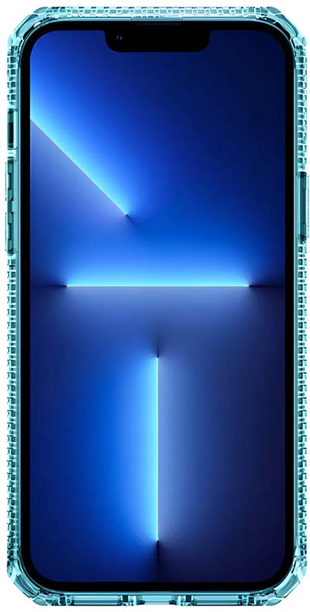 Itskins Spectrum Clear Series Hoesje iPhone 13 Mini - Blauw