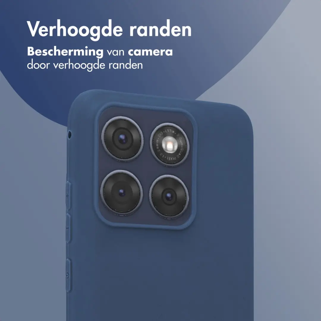 Imoshion Hoesje Motorola Edge 70 Fusion - Donkerblauw