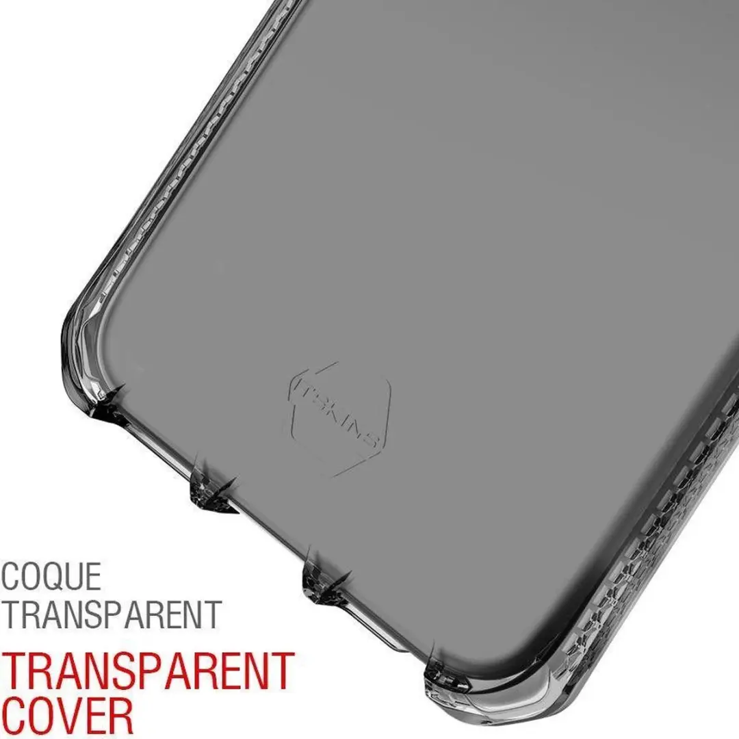 ITSKINS Spectrum Clear iPhone SE (2020/7/8) Hoesje - Zwart - afbeelding 5 van 6