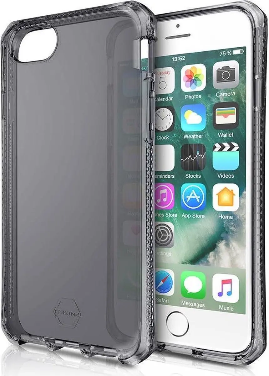 ITSKINS Spectrum Clear iPhone SE (2020/7/8) Hoesje