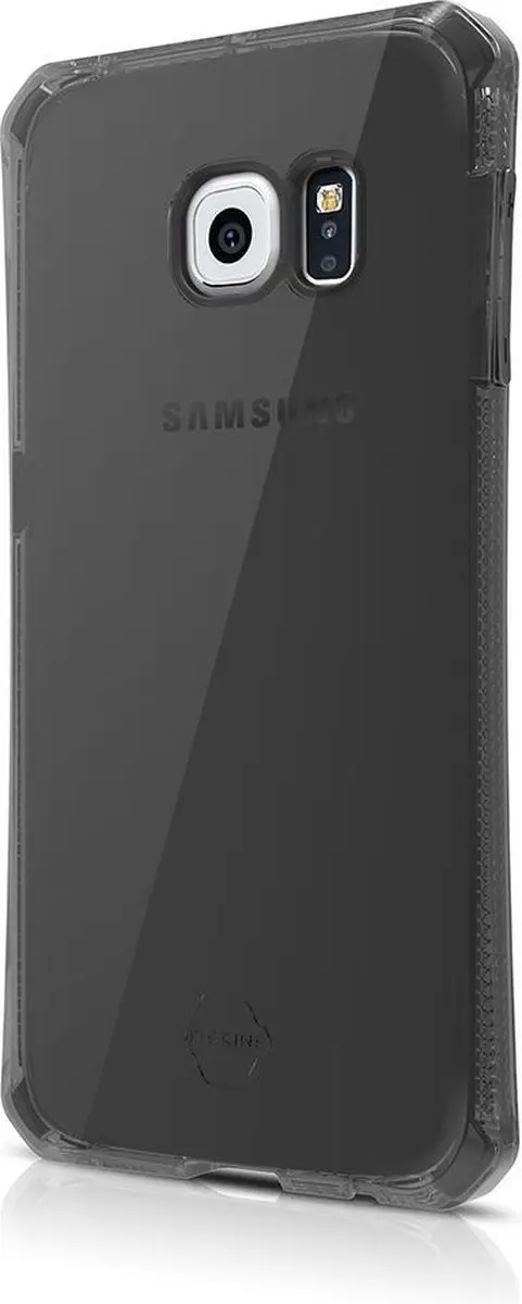 Itskins Spectrum Hoes Samsung Galaxy S6 Edge - Level 2 - Transparant Zwart