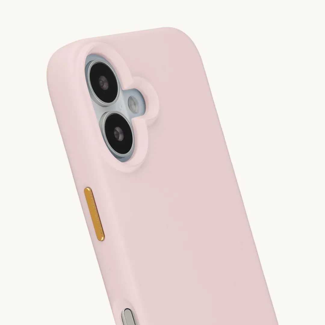 Selencia Hoesje iPhone 16 Rivièra MagSafe - Sorbet Pink
