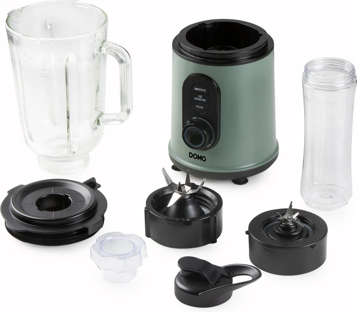 Domo DO734BL Blender 800W - Groen - 1,5L