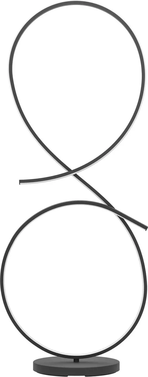 Eglo Serpins Vloerlamp LED 107cm - Zwart/Wit